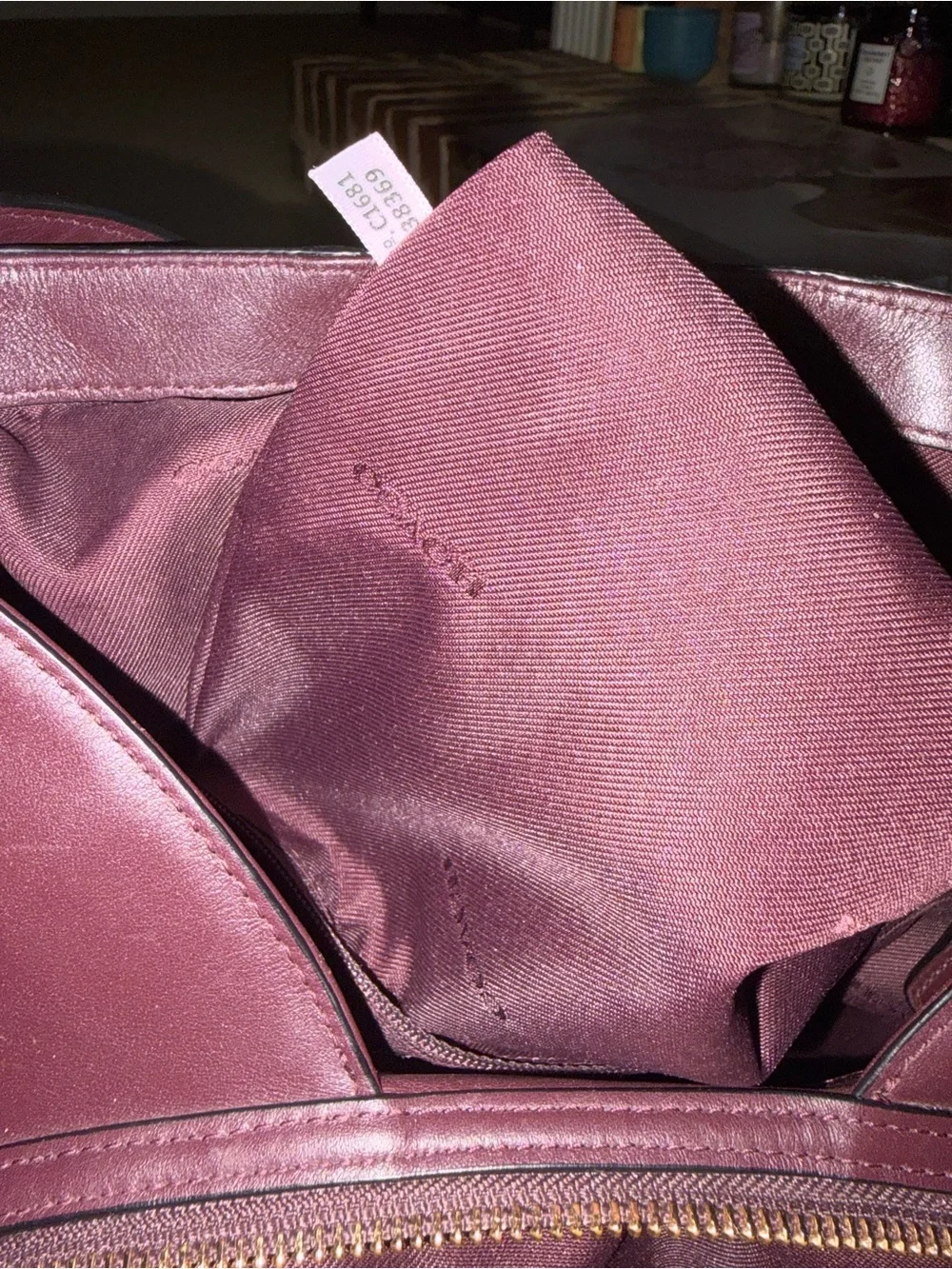 Coach Edie 31 Canyon Quilt Exotic Leather Shoulder Bag
